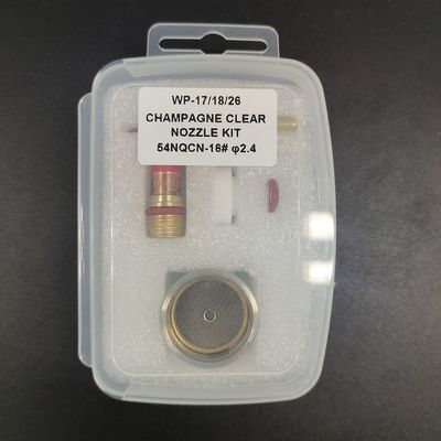 0.05kg 12-14-16-24 ガスレンズ 54NQCN TIG 溶接用品 ガラスカップ WP17 18 26