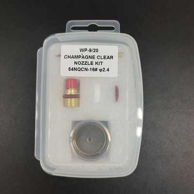0.05kg 12-14-16-24 ガスレンズ 54NQCN TIG 溶接用品 ガラスカップ WP17 18 26
