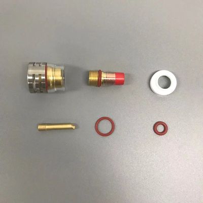 WP-17/18/26 シャンパン TIG 溶接タッチ アクセサリー 1.6mm/2.4mm/3.2mm クリアノズルキット