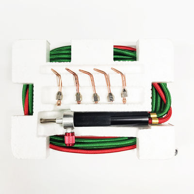 プロの酸素アセチレンブタンガス溶接タッチ 最大温度は1700°C