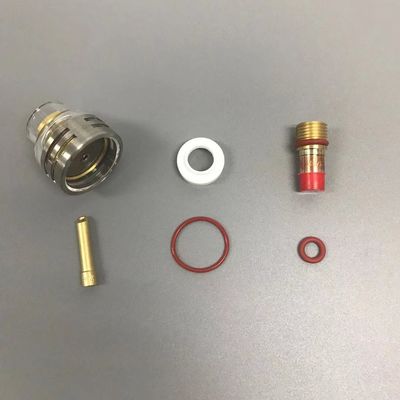 WP-17/18/26 16 TIG 溶接タッチアクセサリー シャンパン 透明なノズルキット