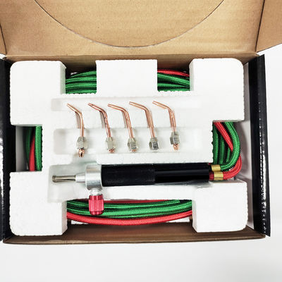 プロの酸素アセチレンブタンガス溶接タッチ 最大温度は1700°C