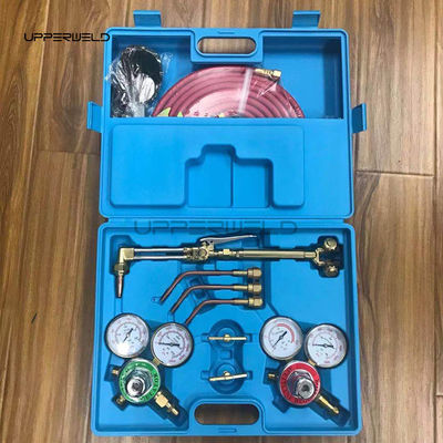 鍛造銅体 携帯型 オキシブレジング 溶接器 ツール セット 2 つのホース 調節器 計