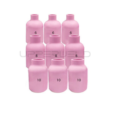 31PCS TIG 溶接タッチ スタッビーガスレンズ 陶器カップキット WP-17/18/26 大サイズ