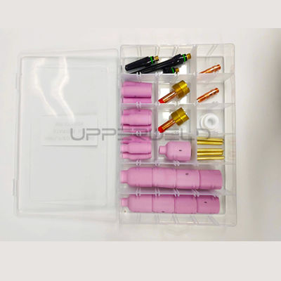 31PCS TIG 溶接タッチ スタッビーガスレンズ 陶器カップキット WP-17/18/26 大サイズ