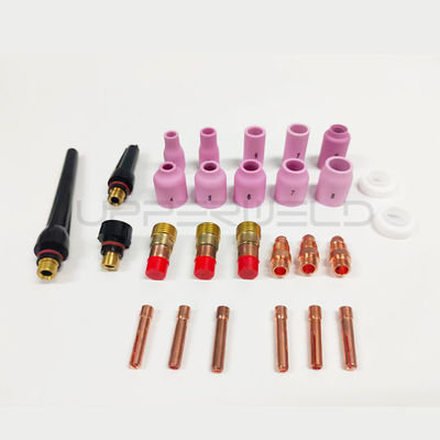 WP-17/18/26 溶接タッチ 青銅とプラスチック 12pcs TIGバックキャップキット 57Y02 57Y03 57Y04