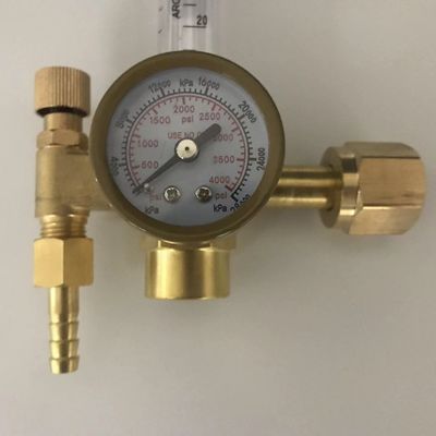 CGA320 多目的TIG MIG 溶接用のスレッドCO2/アルゴン流量計圧縮器