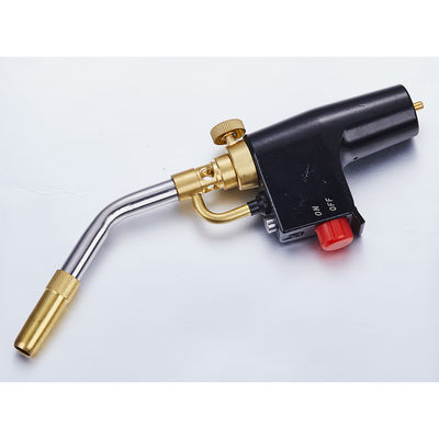 プロパンマップ CGA600 スレッド トリガースタート トーチ ブラスノズル ヘッド温度 1300°C