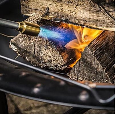 プロパンマップ CGA600 スレッド トリガースタート トーチ ブラスノズル ヘッド温度 1300°C