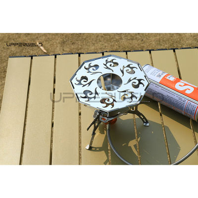 室外 BBQ と キャンプ 調理 の 便利 な 携帯 銀 プロパン ガス ストーブ