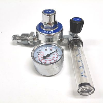 0-25L/min 精密で一貫したMig Tig溶接のための流量CO2/アルゴンガス調節器