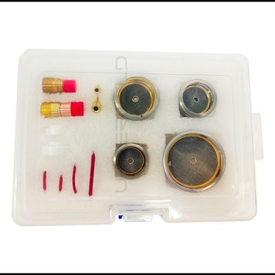 OBM カスタマイズされたWP-17/18/26 TIG 溶接タッチアクセサリー シャンパン 透明なノズル クイーン コレット ガスのレンズ