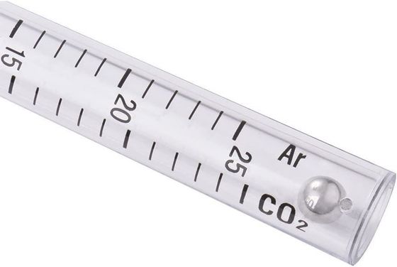 TIG MIGプラズマタッチ 0-25ml プラスチックアルゴンCO2ガス流量試験ツールのためのフローテスト