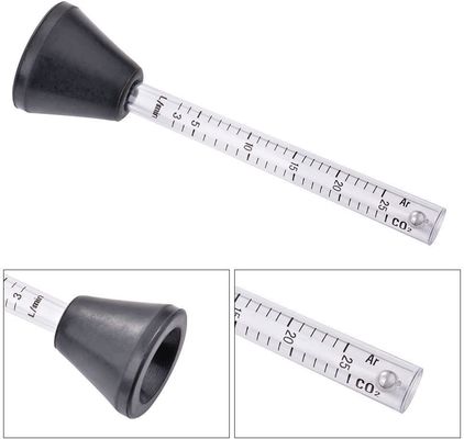 TIG MIGプラズマタッチ 0-25ml プラスチックアルゴンCO2ガス流量試験ツールのためのフローテスト