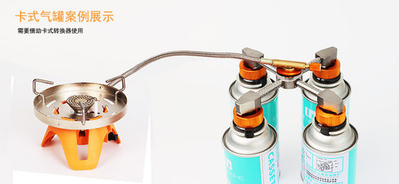 防腐 4 in 1 ガスタンクツールのための自動閉じるアルミ合金ストーブアダプター