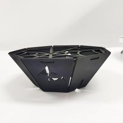 防腐屋外キャンプストーブ 旅行やピクニック用のブラックプロパンバーナー