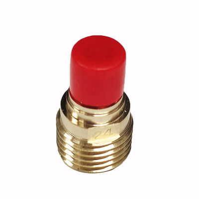 45V 44 2.4mm TIG 溶接ガスレンズ 溶接のための収集体型 空気/水冷却