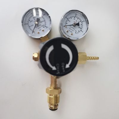 ODM サポート イギリス スタイル アルゴンガス 調節器 高圧 ミグ ティグ 溶接のための二重 CO2 流量計