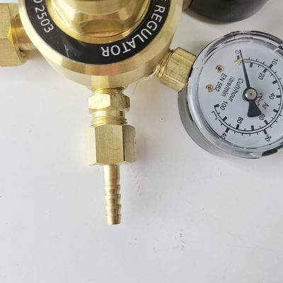 ODM サポート イギリス スタイル アルゴンガス 調節器 高圧 ミグ ティグ 溶接のための二重 CO2 流量計