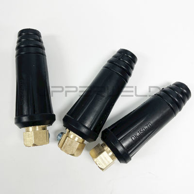 オーダーメイドサポート OEM 50-70EU 男性と女性の溶接ケーブル 溶接機械のためのプラグのクイックコネクタ
