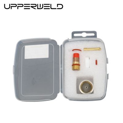 ガスレンズ クイージ 収集 ピレックス ガラスカップ キット 2.4mm WP17 18 26 溶接タッチのためのクリア
