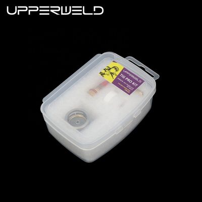 ガスレンズ クイージ 収集 ピレックス ガラスカップ キット 2.4mm WP17 18 26 溶接タッチのためのクリア