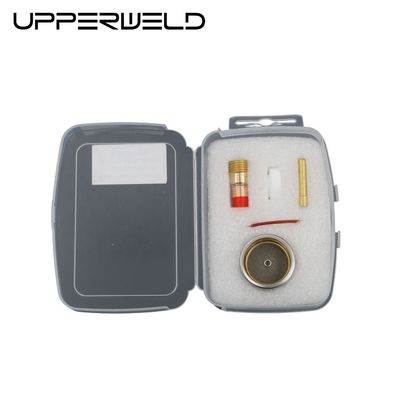 WP17 18 26 Tig 消耗品 タッチ ガスのレンズ クイージ 収集 ピレックス ガラスカップ キット 0.05kg 2.4mm