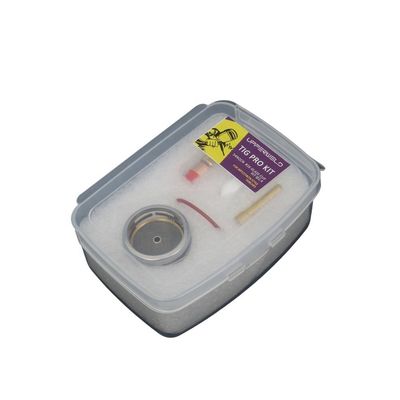 WP17 18 26 Tig 消耗品 タッチ ガスのレンズ クイージ 収集 ピレックス ガラスカップ キット 0.05kg 2.4mm
