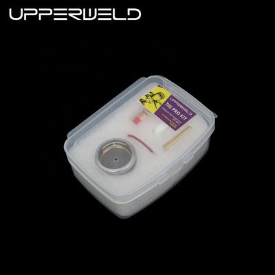 WP17 18 26 Tig 消耗品 タッチ ガスのレンズ クイージ 収集 ピレックス ガラスカップ キット 0.05kg 2.4mm