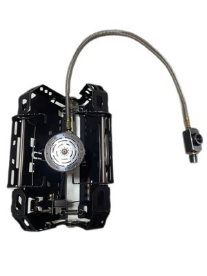 17*4*9cm ストックされた屋外ガスストーブ プッシュボタンバルブ付きポータブルキャンプストーブ