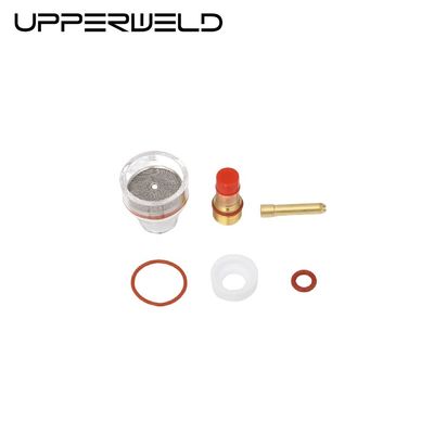 大型シャンパン クリアノズルキット WP17 18 26 ガスレンズ クイーン Tig消耗品のための収集