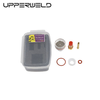 大型シャンパン クリアノズルキット WP17 18 26 ガスレンズ クイーン Tig消耗品のための収集