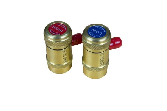 R744冷却剤のフッ化のための機体計セット