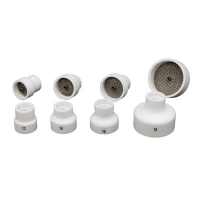 溶接タッチャのためのTig溶接カップ WP17 18 26 白色セラミックTig消耗品 0.05kg