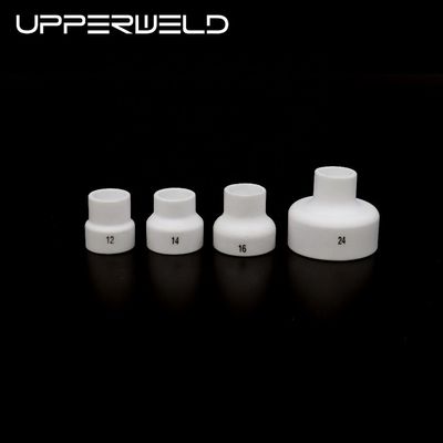 溶接タッチャのためのTig溶接カップ WP17 18 26 白色セラミックTig消耗品 0.05kg
