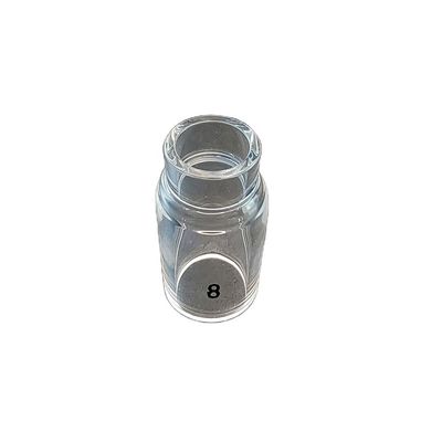 パーソナライズされたサポート 54NQ14-8 WP17 18 26 溶接タッチのためのTig 溶接透明ガラスカップ