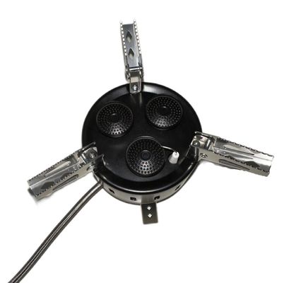 64cm ワイヤーサイズ 黒色 熱い屋外ストーブ UPWY-501 スラムラーグリル付きポータブルガスストーブ