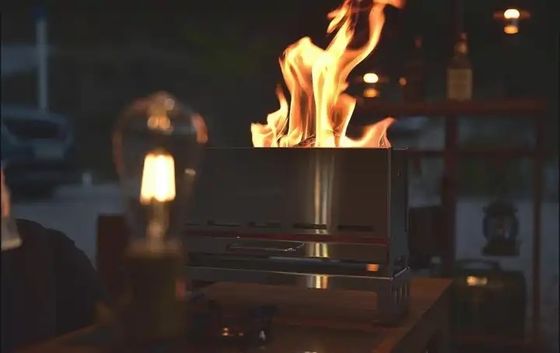メタルタイプ ステンレス鋼 BBQ 半ユニット キャンプやピクニック用の燃焼テーブル