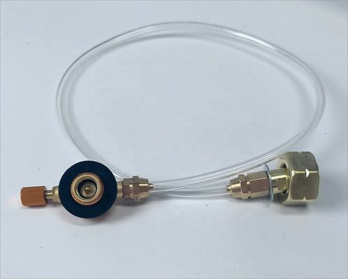 ロシアとドイツにおける露天キャンプストーブ用プロパンブタンク・ガスタンク充填バルブ