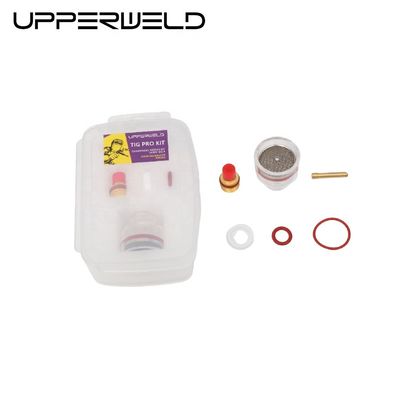 上部 24 53NQCN WP9 20 2.4mm TIG 溶接用品 溶接用ピレックスガラスカップキット
