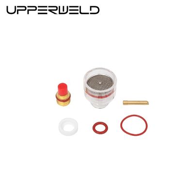 上部 24 53NQCN WP9 20 2.4mm TIG 溶接用品 溶接用ピレックスガラスカップキット