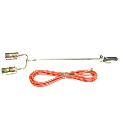 上部庭の雑草燃焼器 屋根 押すボタンの点火器 N.W. 2.2kg ノズル サイズ 60*2mm