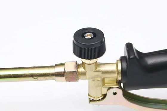 上部庭の雑草燃焼器 屋根 押すボタンの点火器 N.W. 2.2kg ノズル サイズ 60*2mm