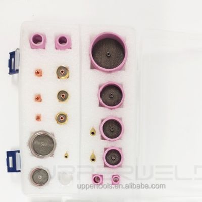 パイレックス ガラスノズル 上部 WP9 20 17 18 26 54NQCN 12 14 16 24 2.4mm Tig アクセサリーキット