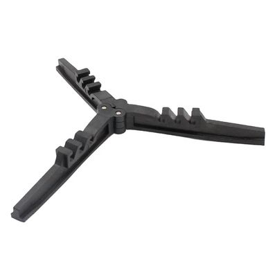 キャンプストーブ用のクイリティ 折りたたむキャニスターホルダー 45g 燃料安定化基座支架
