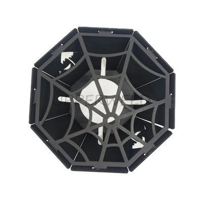 露天キャンプ用ガスストーブ ステンレス鋼 表面材料 黒かスライバー スパイダーストーブ