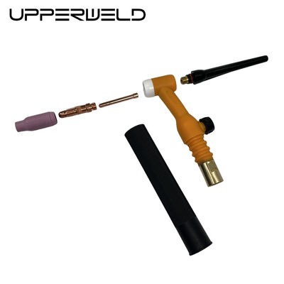 プロの溶接ガスタイプTig トーチボディUPPERWELD WP26FV オレンジ トーチ OEMサポート