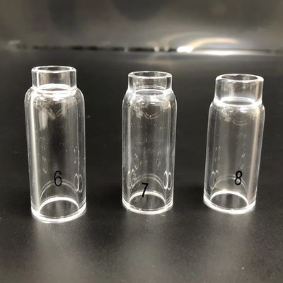OEMサポート UPPERWELD 10NQ-6 7 8 透明ガラスノズルTig トーチ用溶接用タッチ用アクセサリー