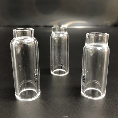 OEMサポート UPPERWELD 10NQ-6 7 8 透明ガラスノズルTig トーチ用溶接用タッチ用アクセサリー