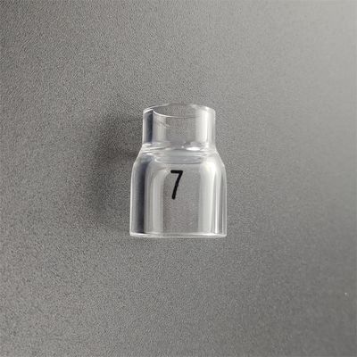 ODMサポート UPPERWELD 13NQ11-7 溶接タッチ用透明ガラスノズルTigアクセサリー